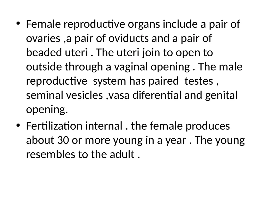 GENERAL CHARACTERS OF PHYLUM ONYCHOPHORA PRESENTED - slide 11 of 12