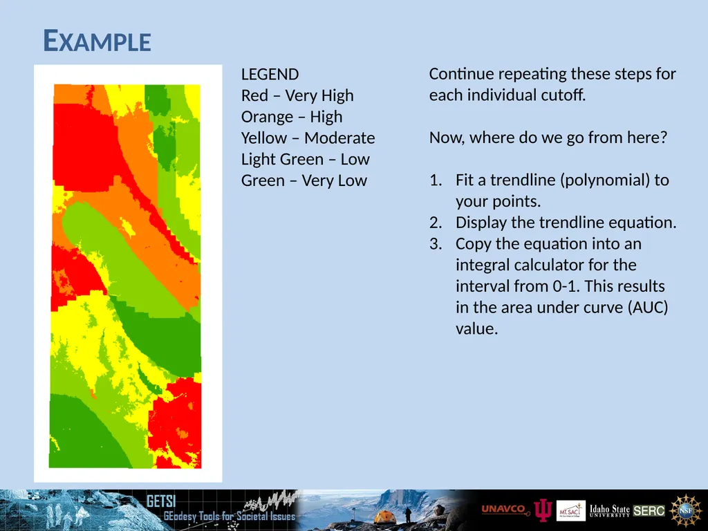Quantitative & Qualitative Assessment ROC Curve - slide 10 of 13