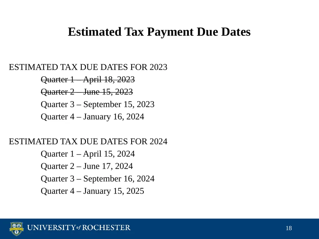 Tax Reporting of Graduate Student Payments School - slide 18 of 34