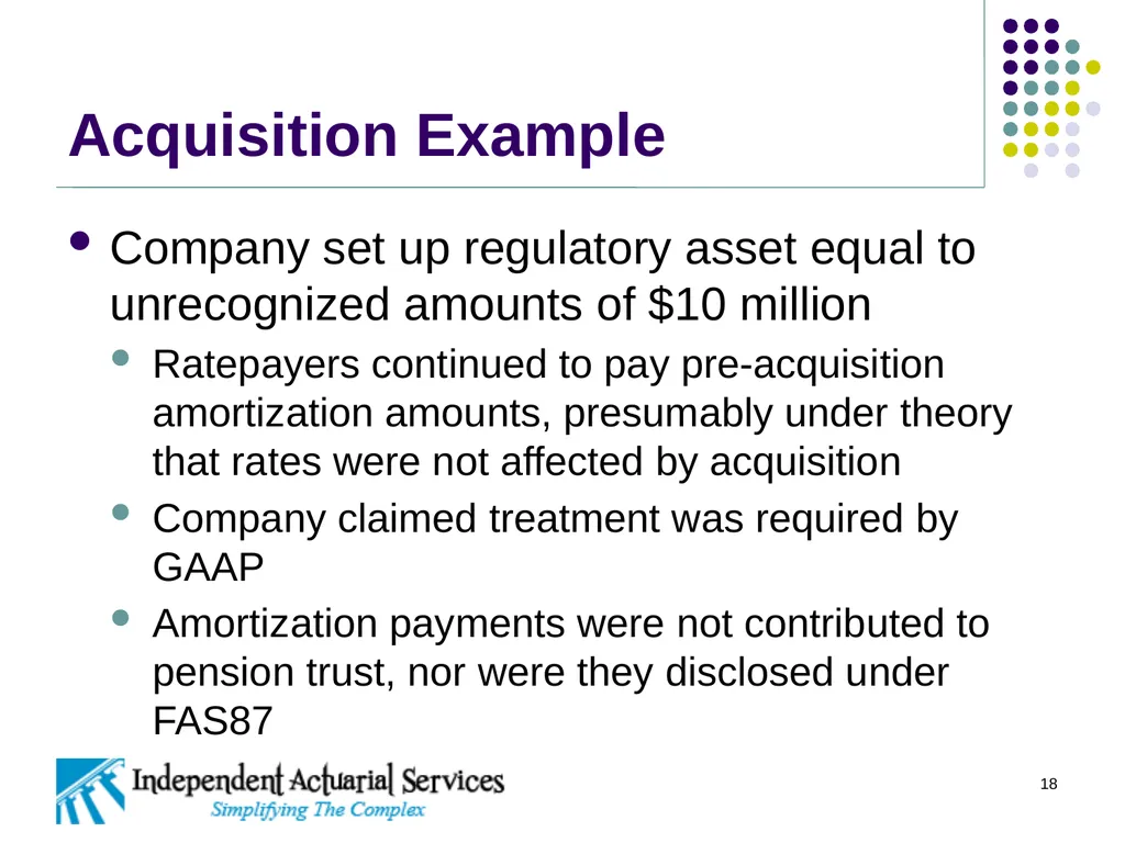 Retirement Plans in the Regulated Sector 2016 - slide 18 of 20