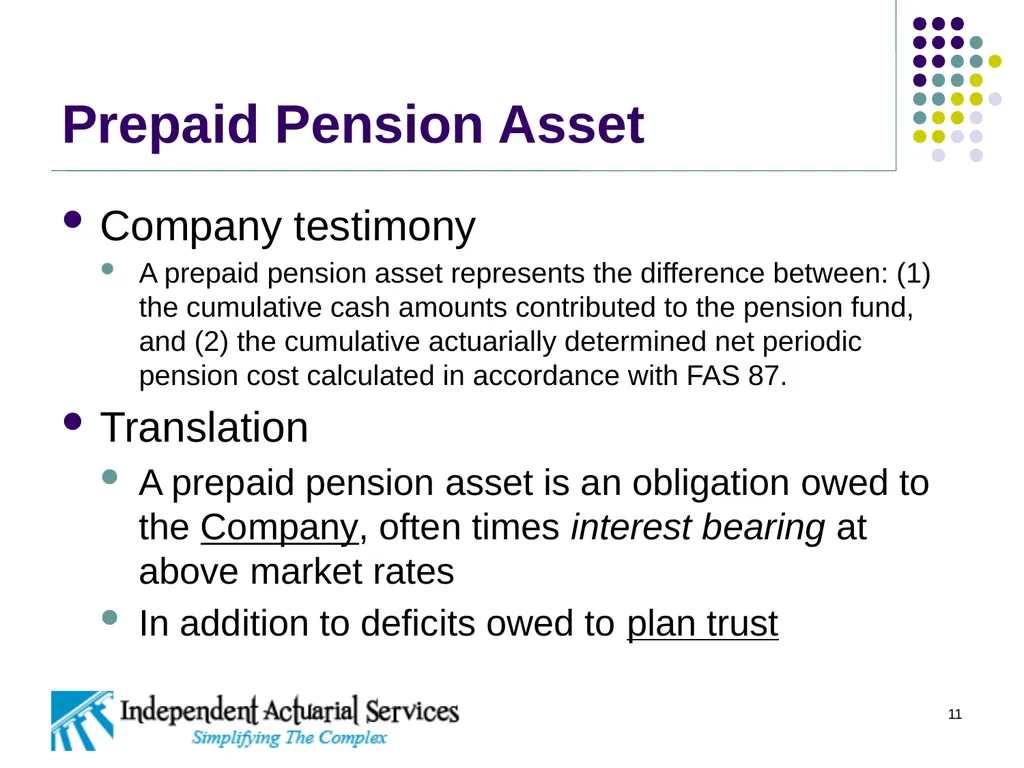Retirement Plans in the Regulated Sector 2016 - slide 11 of 20