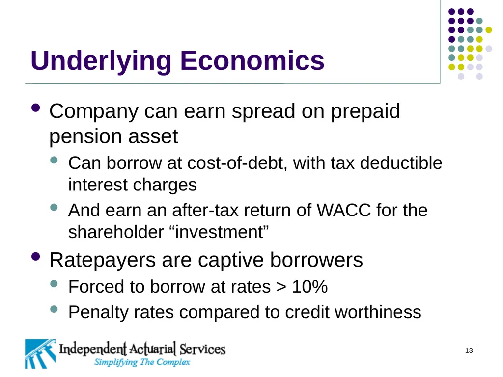 Retirement Plans in the Regulated Sector 2016 - slide 13 of 20