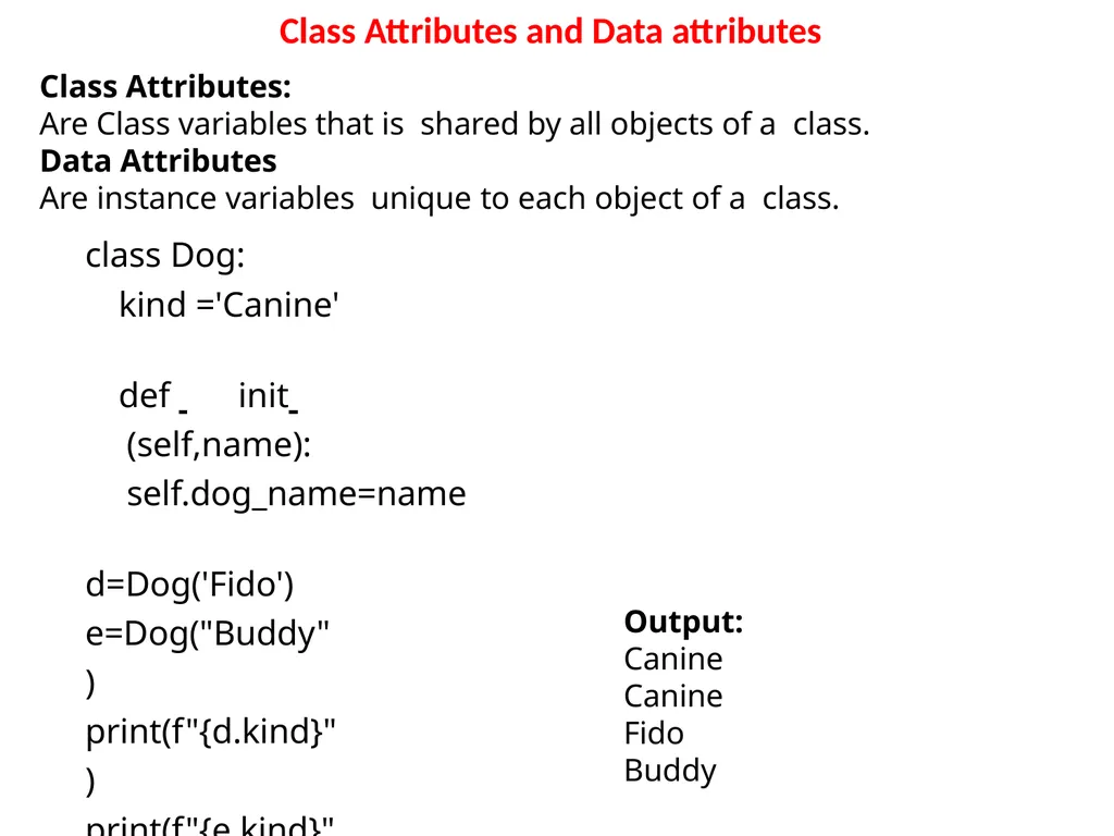 Introduction to Object Oriented Programming in - slide 18 of 44