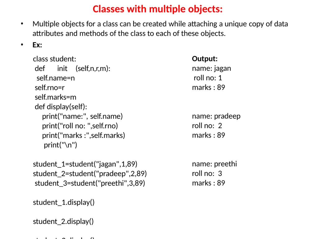 Introduction to Object Oriented Programming in - slide 11 of 44