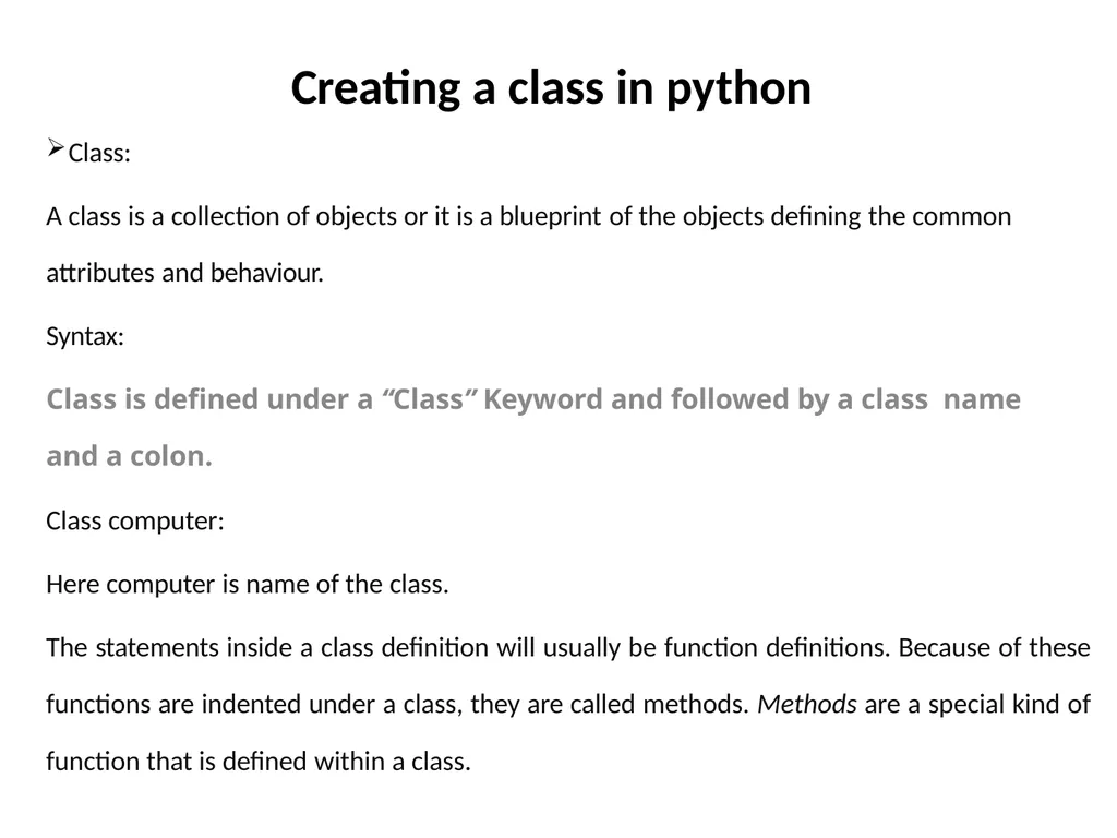 Introduction to Object Oriented Programming in - slide 4 of 44