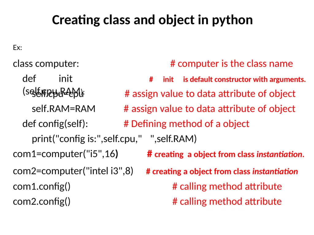Introduction to Object Oriented Programming in - slide 10 of 44