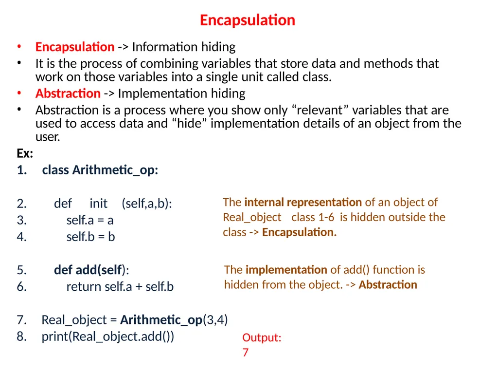Introduction to Object Oriented Programming in - slide 19 of 44