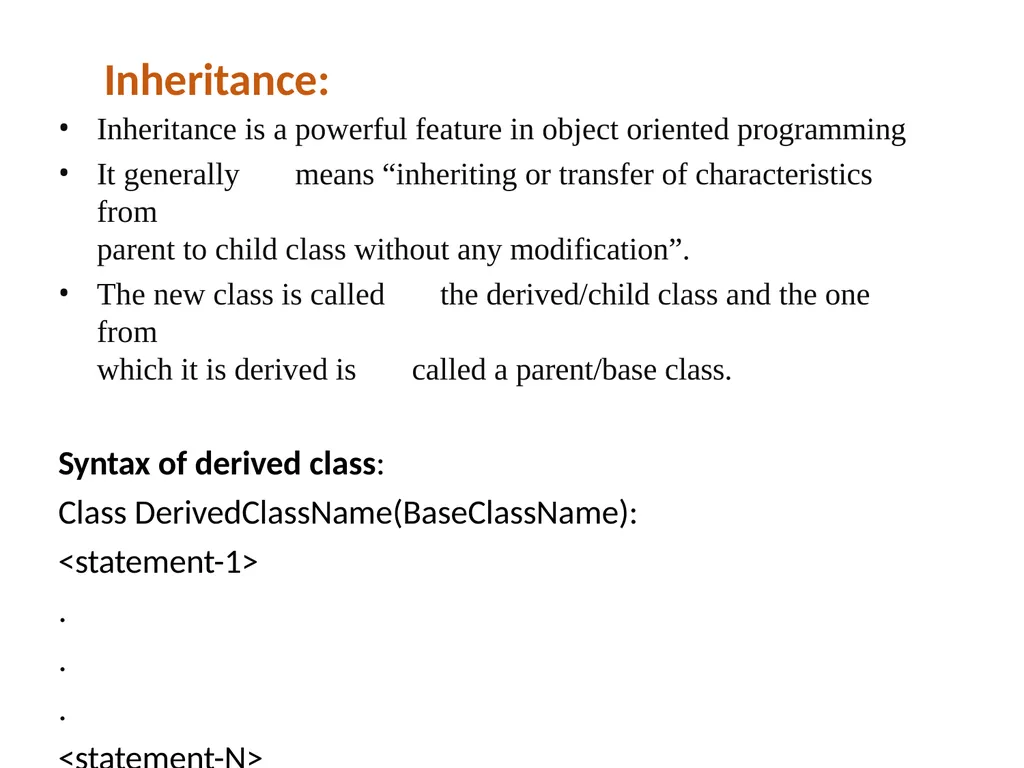 Introduction to Object Oriented Programming in - slide 20 of 44