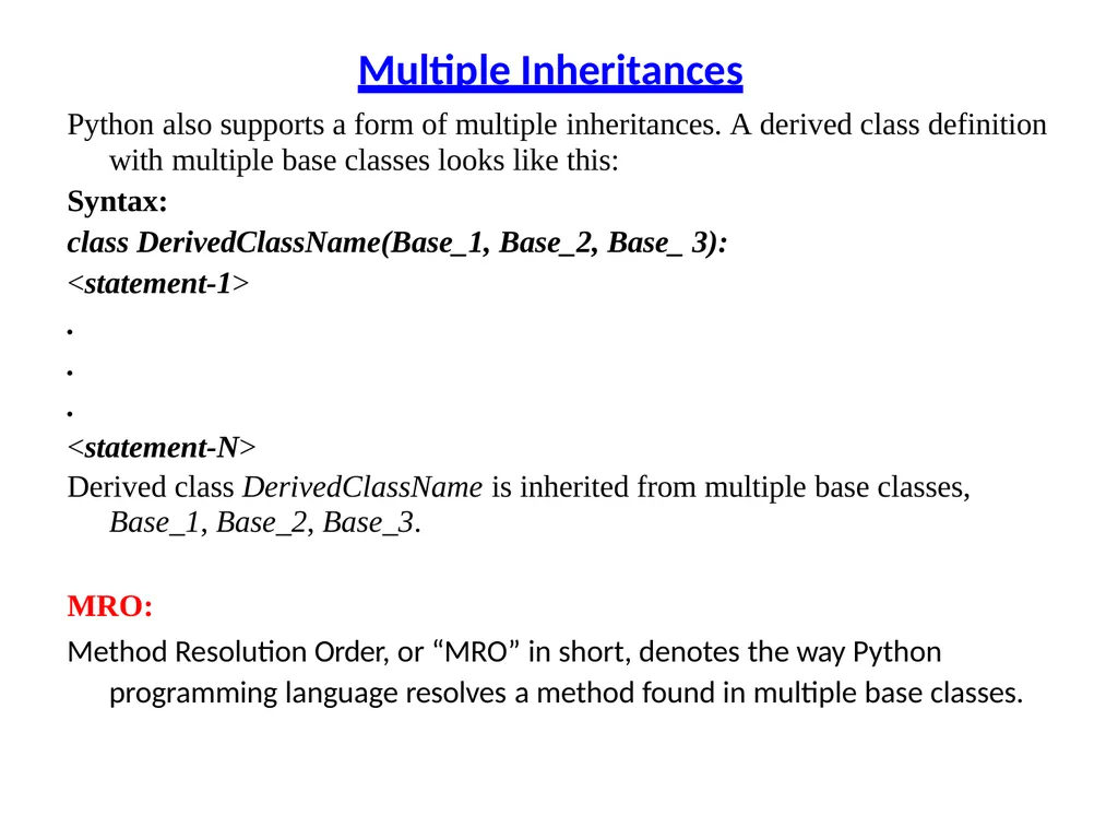 Introduction to Object Oriented Programming in - slide 30 of 44