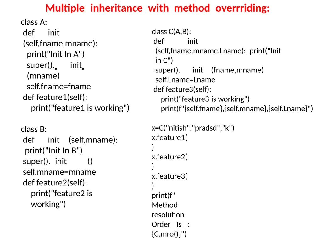 Introduction to Object Oriented Programming in - slide 33 of 44