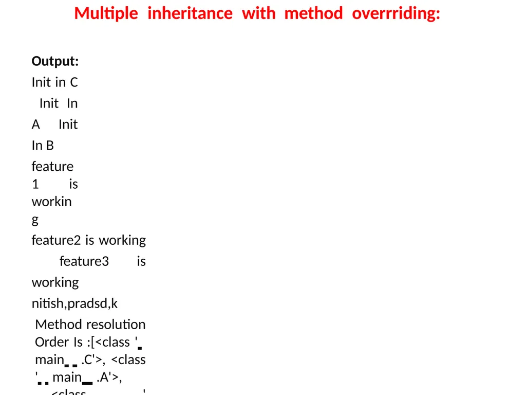 Introduction to Object Oriented Programming in - slide 34 of 44