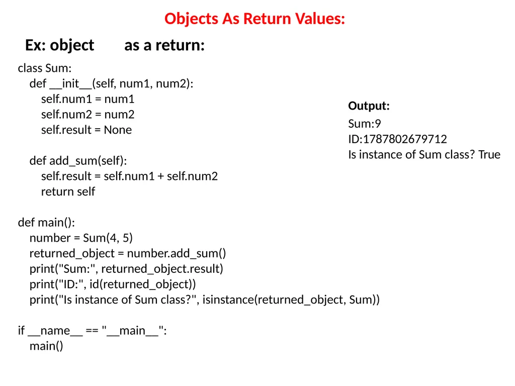 Introduction to Object Oriented Programming in - slide 16 of 44