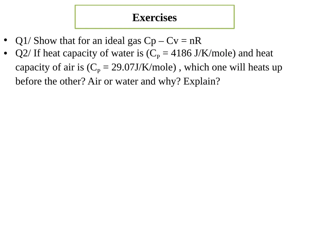 The Course of Fundamentals of Thermodynamics - slide 20 of 24