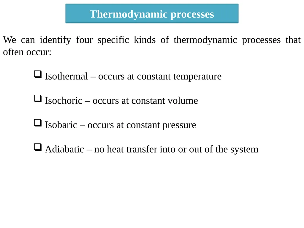 The Course of Fundamentals of Thermodynamics - slide 7 of 24
