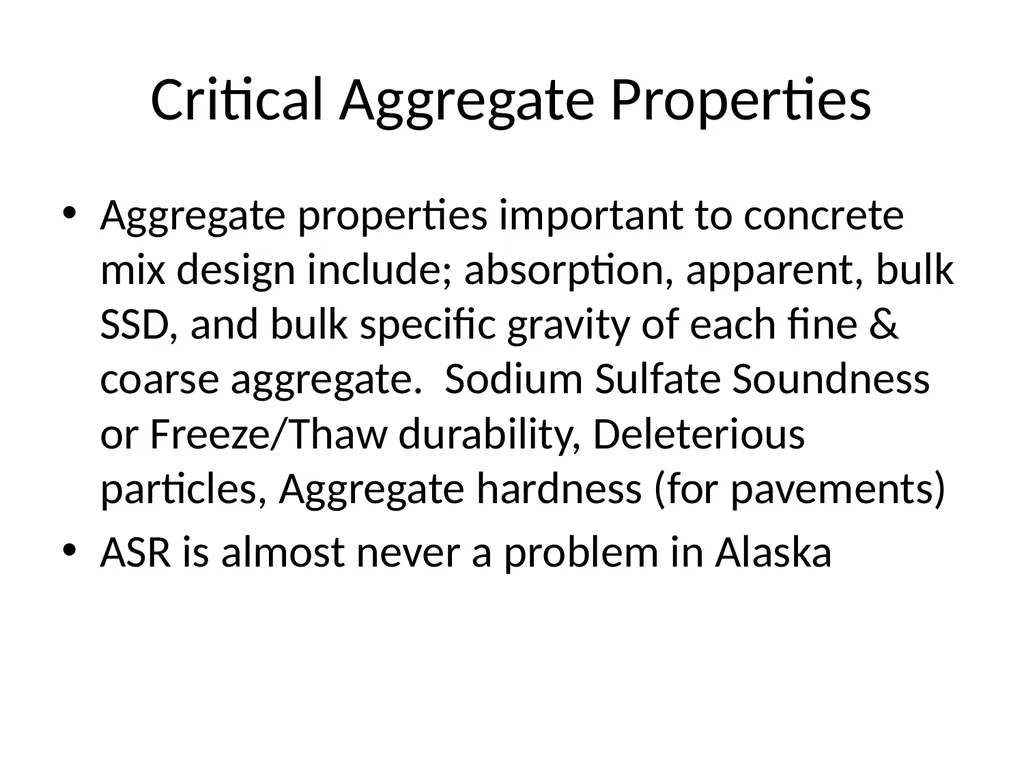 ATM for Concrete Mix Designs Rich Giessel, ADOT&PF - slide 5 of 34