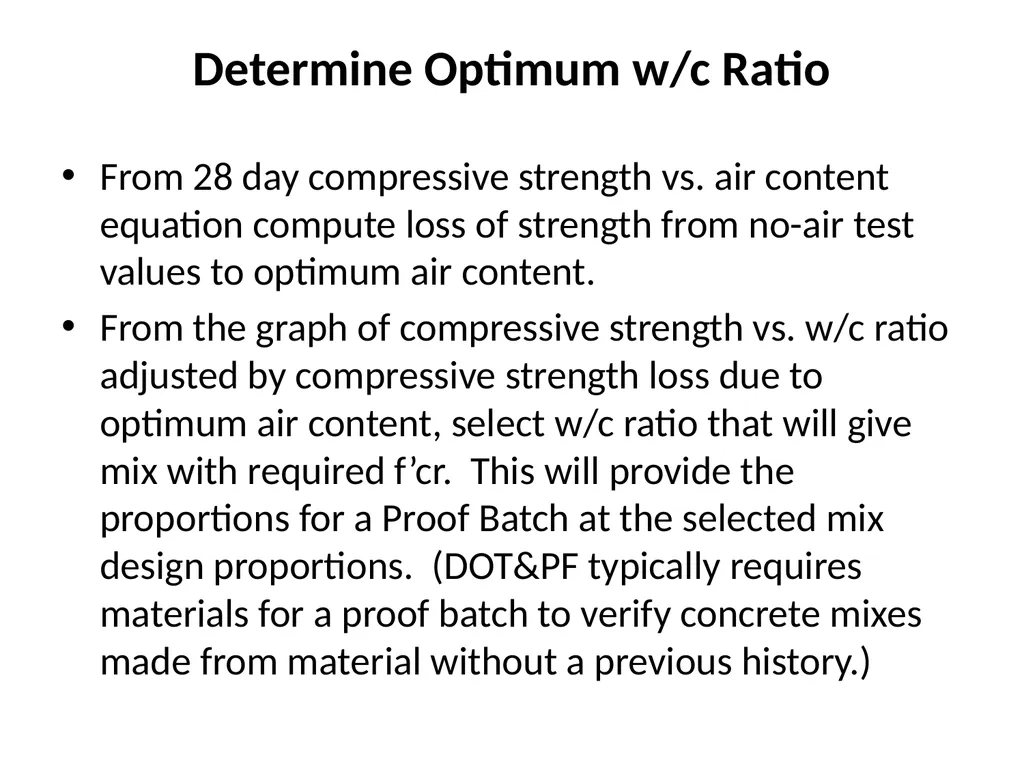 ATM for Concrete Mix Designs Rich Giessel, ADOT&PF - slide 21 of 34