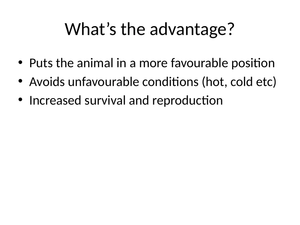 ORIENTATION RESPONSES How organisms position - slide 7 of 42