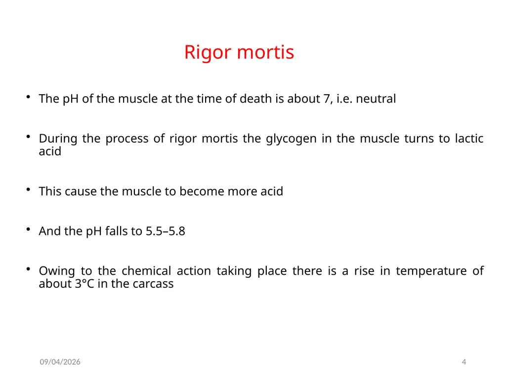 Rigor mortis Dr. Mbaimbai Francis (BVM, MPVM) - slide 4 of 10