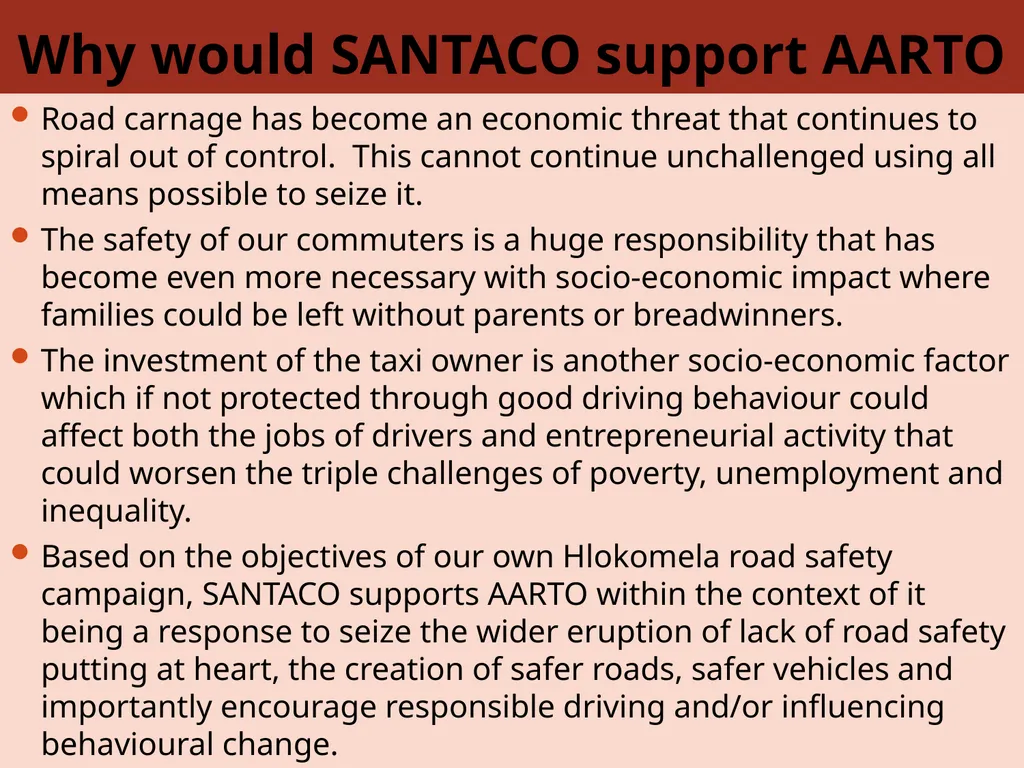 Presentation on the AART amendment Bill Preamble - slide 16 of 16