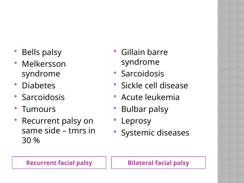 FACIAL NERVE PLASY Dr.Satguru Saran Singh - slide 41 of 53