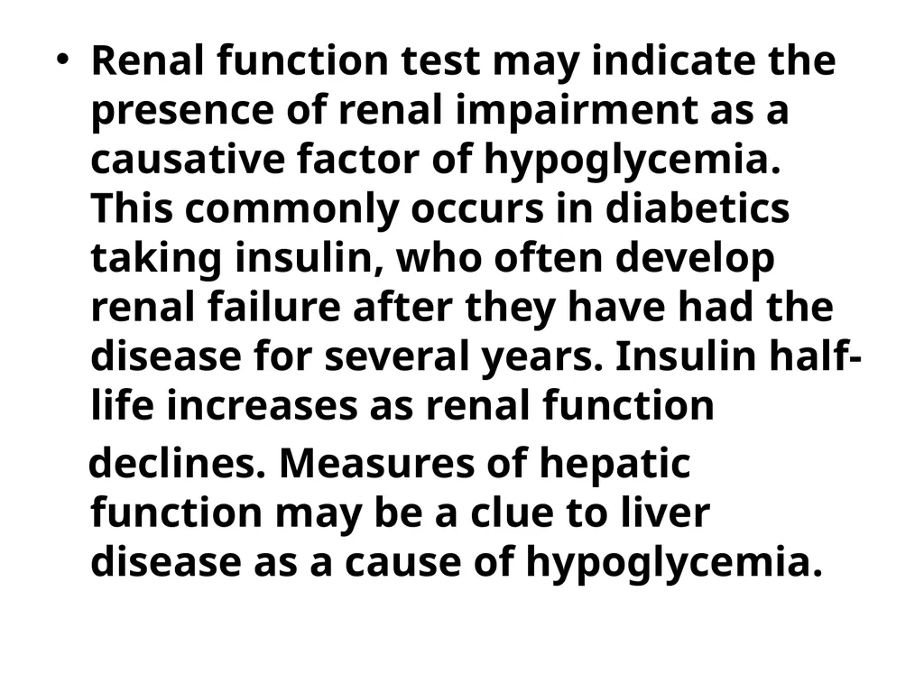 ANTIDIABETIC AND HYPOGLYCEMIC DRUGS Normal fasting - slide 20 of 29