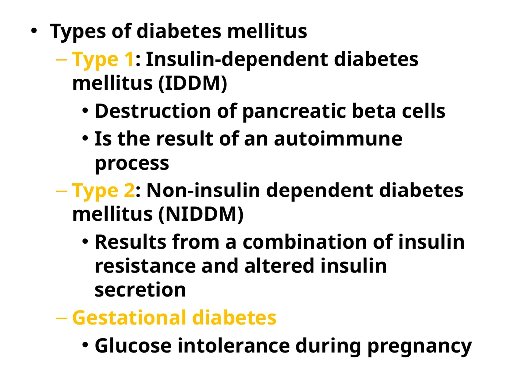 ANTIDIABETIC AND HYPOGLYCEMIC DRUGS Normal fasting - slide 4 of 29