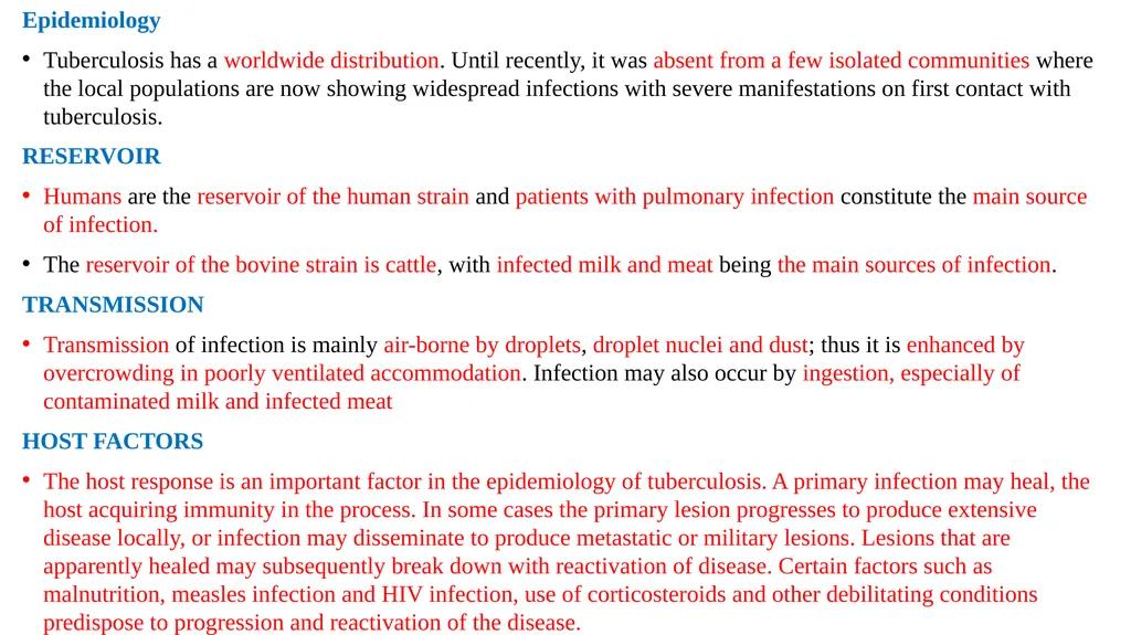 BACTERIAL INFECTIONS OF R.T. TUBERCULOSIS - slide 2 of 19