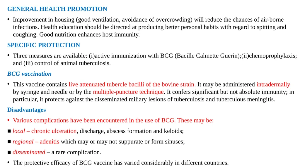 BACTERIAL INFECTIONS OF R.T. TUBERCULOSIS - slide 4 of 19