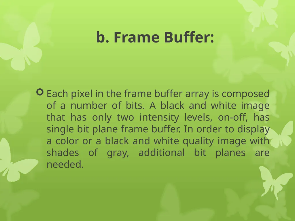 Computer Graphics Chapter 1 Third Lecture 4. - slide 14 of 26