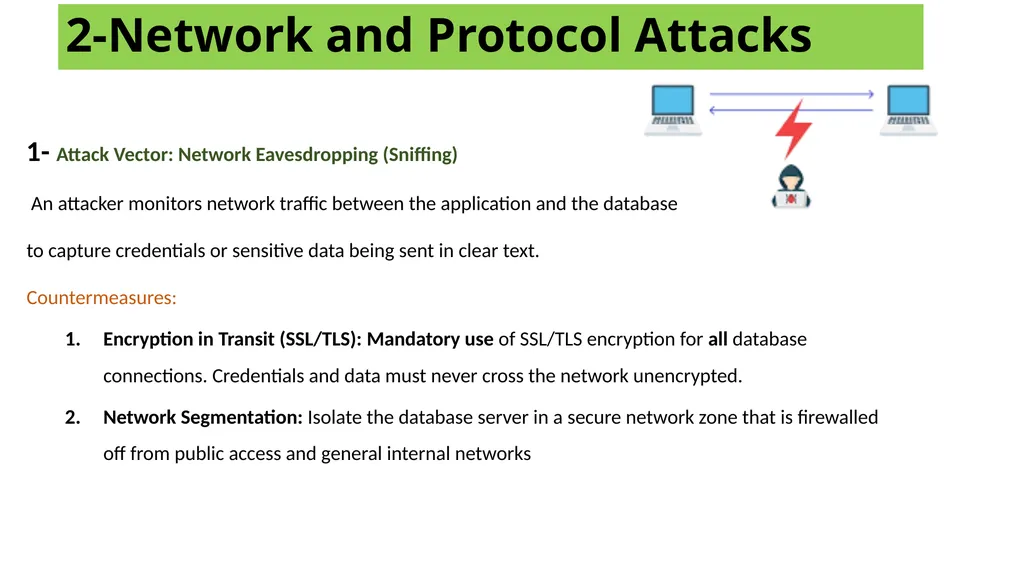 DATABASE SECURITY for Cyber security 3rd year - slide 7 of 12