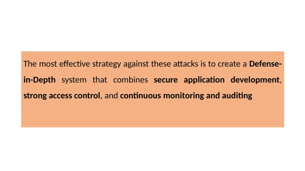 DATABASE SECURITY for Cyber security 3rd year - slide 12 of 12