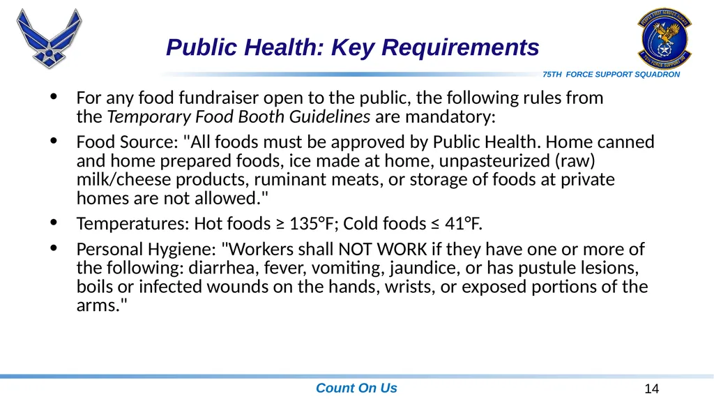 Unit Affiliated Unofficial Activities (UA) Rules, - slide 14 of 18