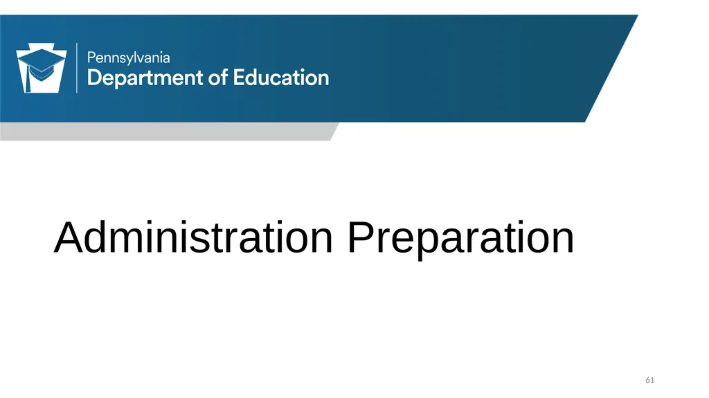 District Assessment Coordinator Training Session - slide 61 of 105