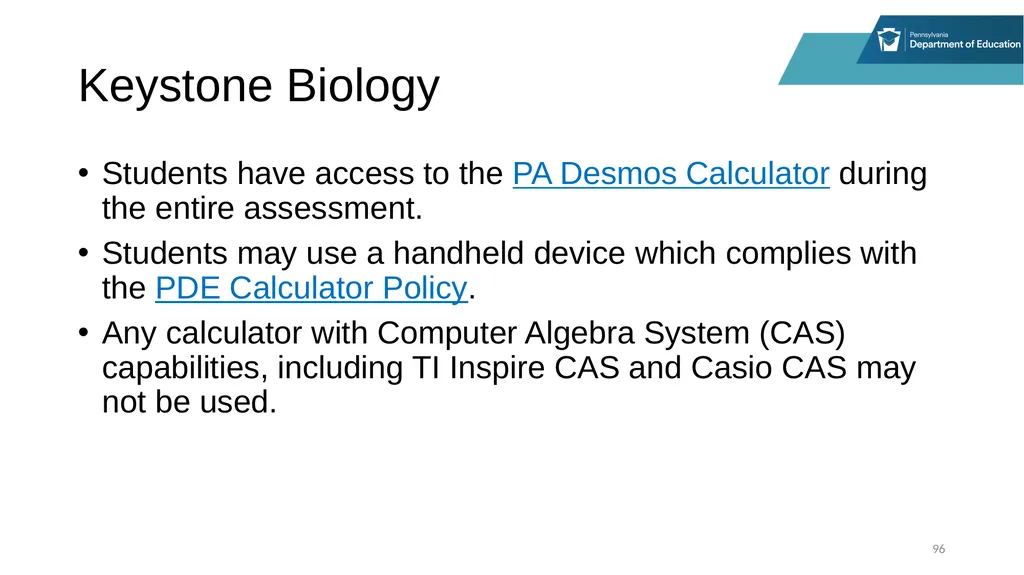 District Assessment Coordinator Training Session - slide 96 of 105