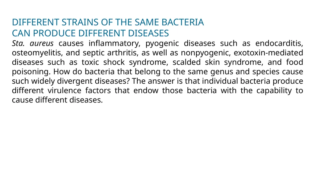Bacterial Pathogenesis Dr. wasan Abdul-ilah Bakir - slide 31 of 35