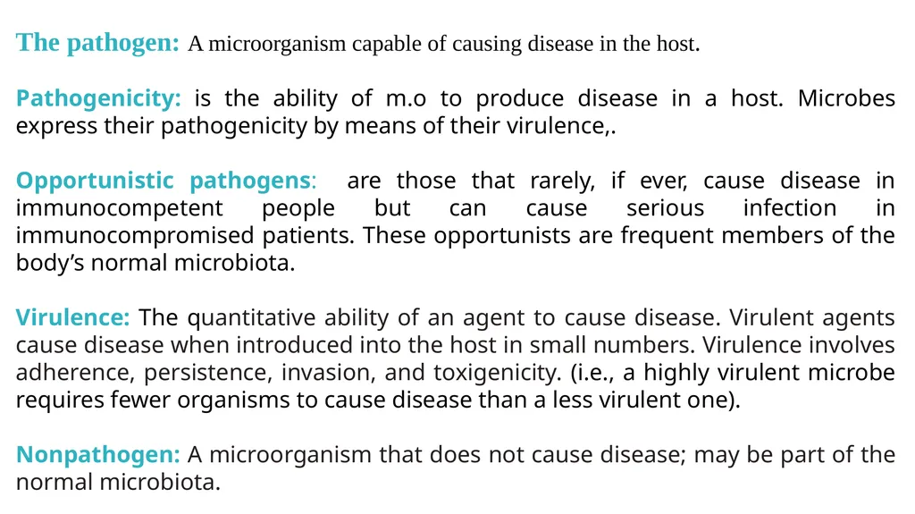 Bacterial Pathogenesis Dr. wasan Abdul-ilah Bakir - slide 3 of 35