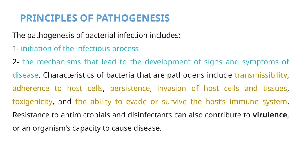 Bacterial Pathogenesis Dr. wasan Abdul-ilah Bakir - slide 2 of 35