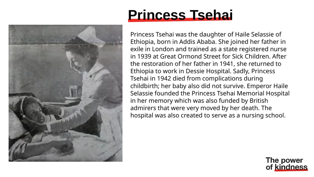 Black History Month: Humanitarians What does a - slide 6 of 8