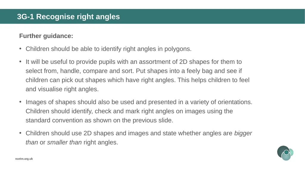 Year 3, Unit 3 Right angles Curriculum - slide 60 of 63