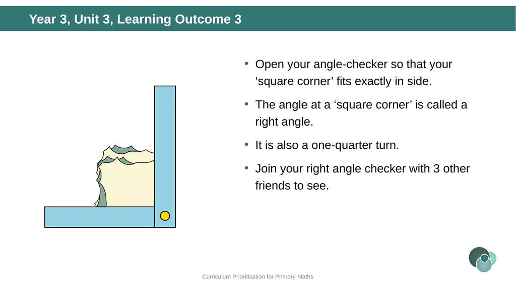 Year 3, Unit 3 Right angles Curriculum - slide 20 of 63