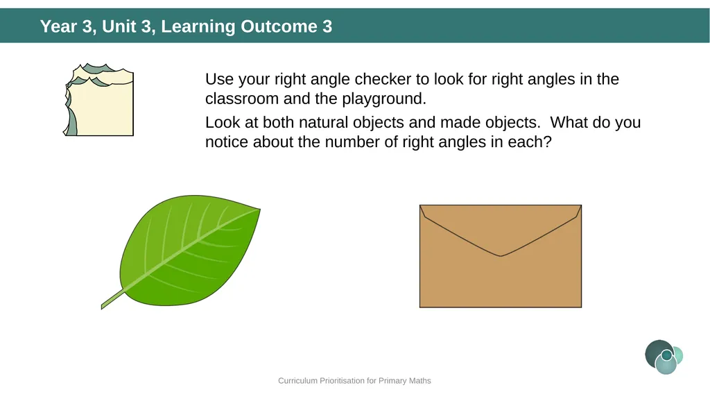 Year 3, Unit 3 Right angles Curriculum - slide 25 of 63
