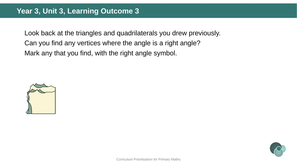 Year 3, Unit 3 Right angles Curriculum - slide 26 of 63