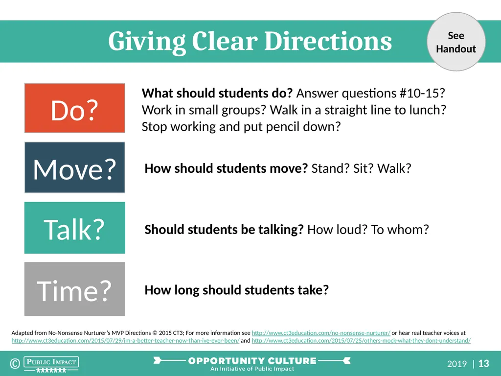 Reach Associates: Successful Classroom Management - slide 13 of 35