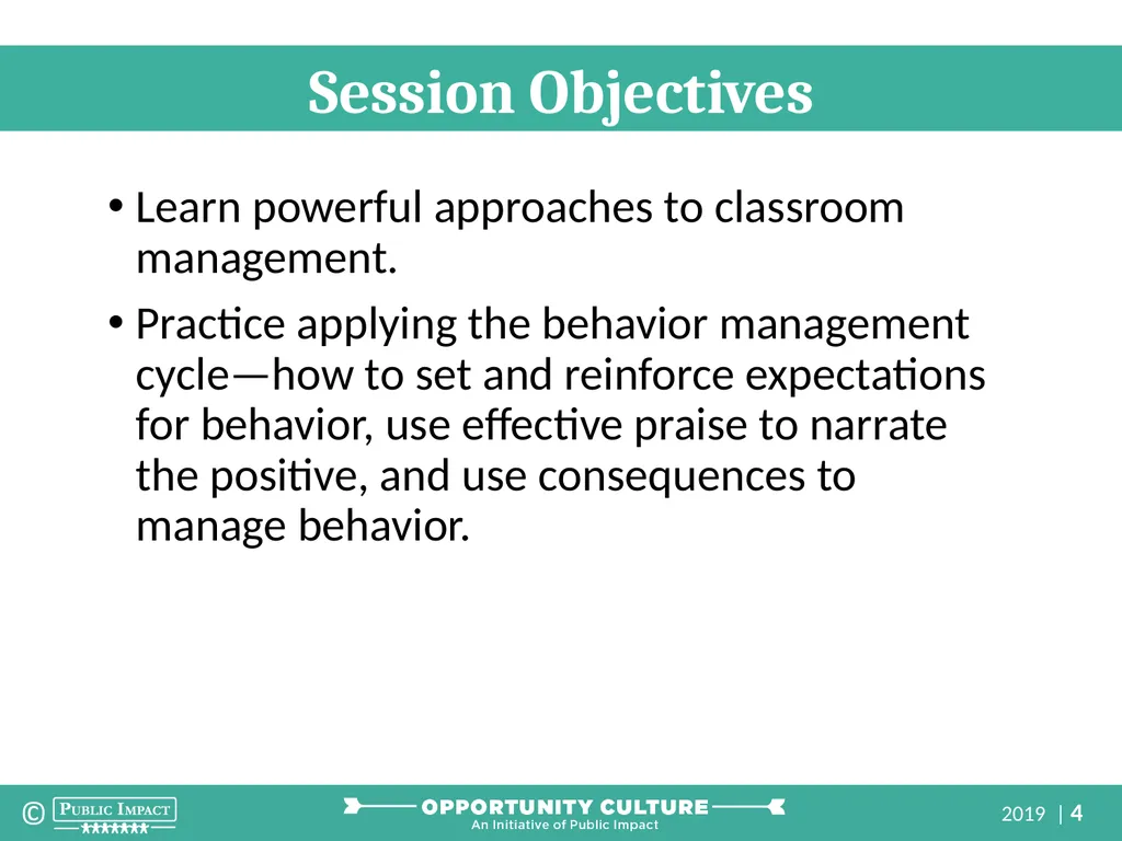 Reach Associates: Successful Classroom Management - slide 4 of 35