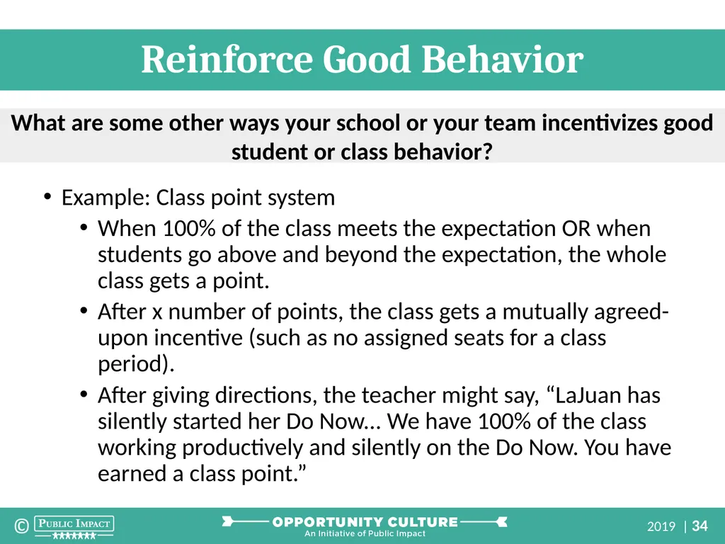 Reach Associates: Successful Classroom Management - slide 34 of 35