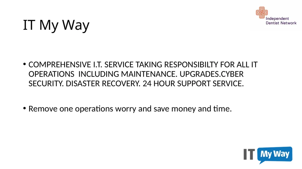 IDN BENEFITS AVAILABLE BUT UNDER UTILISED – WHY? - slide 4 of 14
