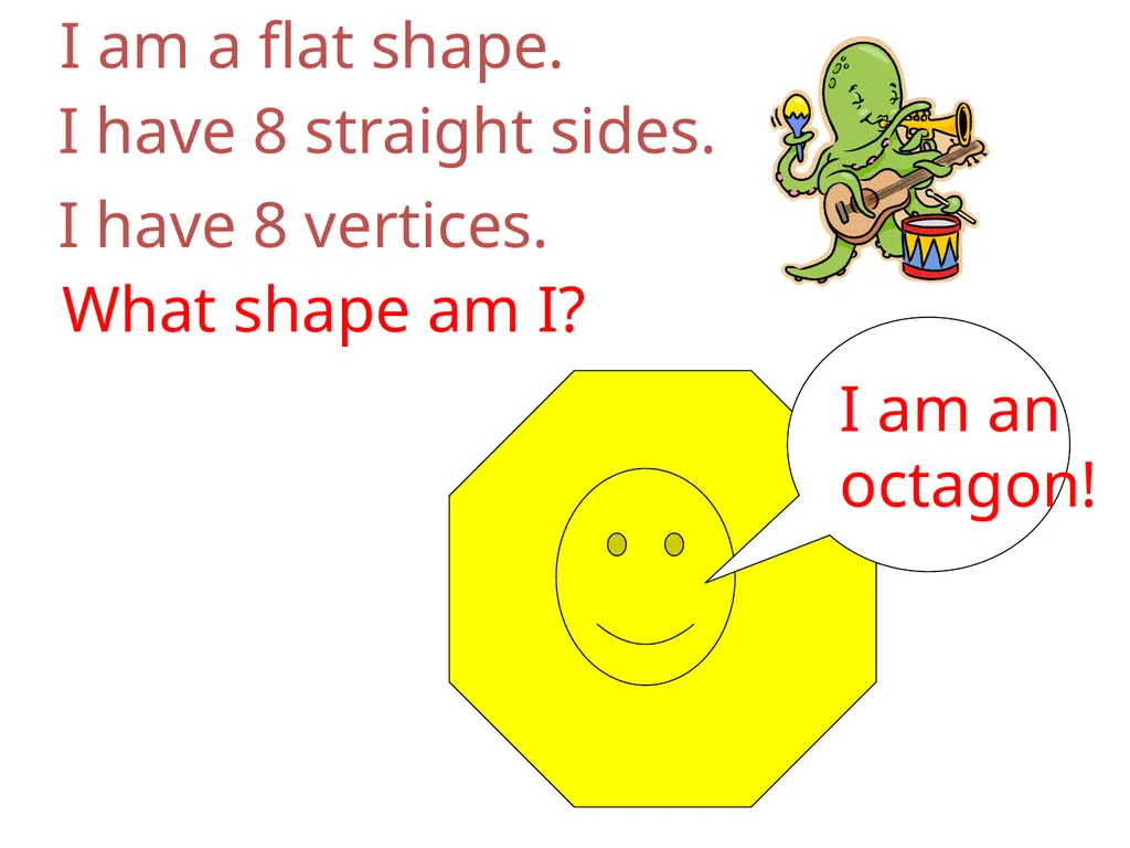 IDENTIFYING SHAPE PROPERTIES What properties does - slide 15 of 17