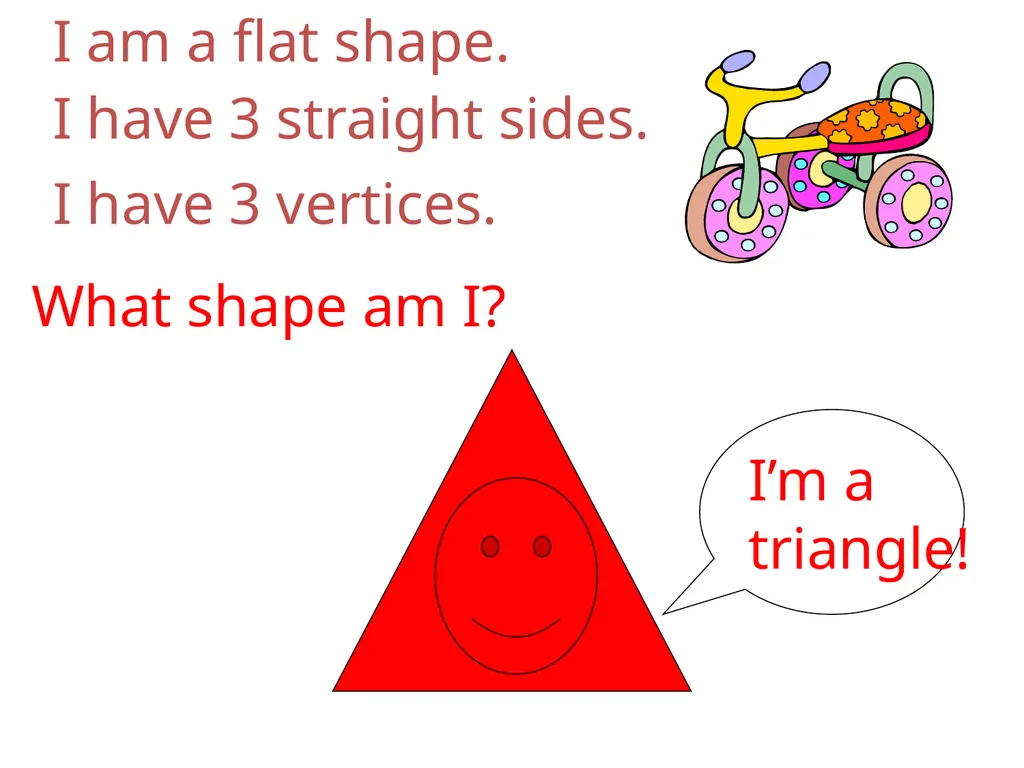 IDENTIFYING SHAPE PROPERTIES What properties does - slide 8 of 17