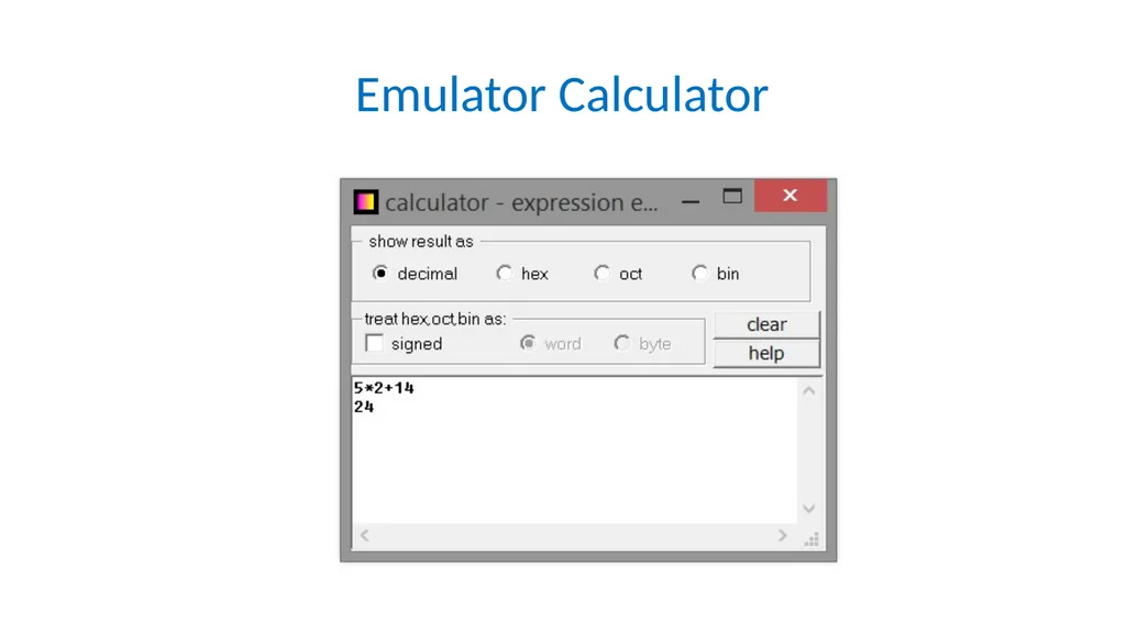 Emulator 8086 Lecture 3 What is an assembly - slide 9 of 36