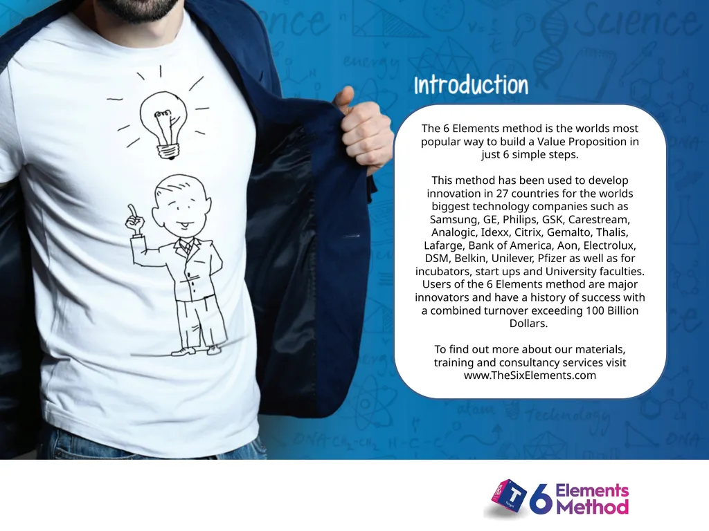 The 6 Elements Value Proposition Template The 6 - slide 2 of 3